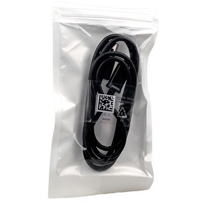 USB дата-кабель microUSB в техпаке черный - фото 4900
