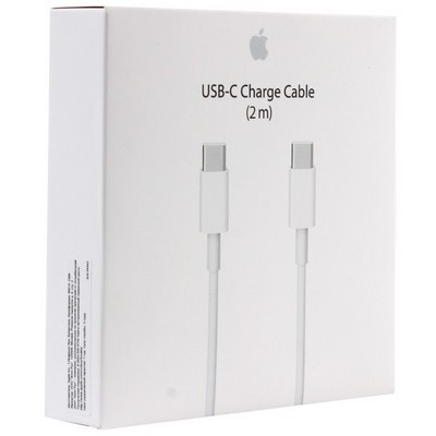 USB дата-кабель USB Type-C - USB Type-C (2.0м), класс ААА Белый - фото 4918