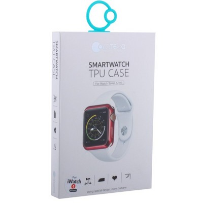Чехол силиконовый бампер COTECi TPU case для Apple Watch Series 5/ 4 (CS7049-BK) 40мм Черный - фото 8956