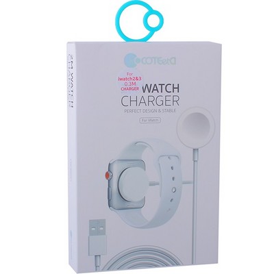 Кабель для зарядки Apple Watch COTECi (CS5136-0.3m) Magnetic Charging Cable Белый - фото 4973