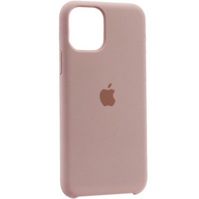 Чехол-накладка силиконовый Silicone Case для iPhone 11 Pro (5.8") Pink sand Розовый песок №19 - фото 9587