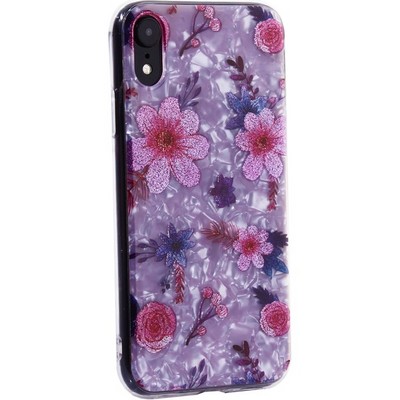 Чехол-накладка пластиковый MItrifON для iPhone XR (6.1") с силиконовыми бортами Розовый вид №4 - фото 9695