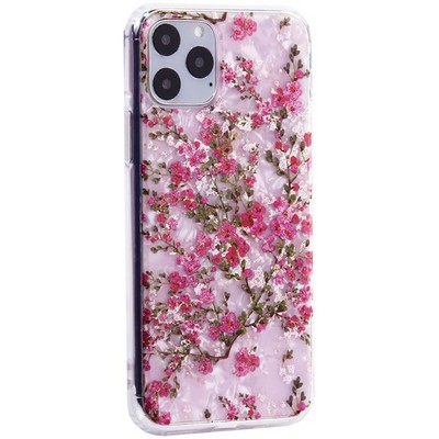 Чехол-накладка пластиковый MItrifON для iPhone 11 Pro (5.8") с силиконовыми бортами Розовый вид №2 - фото 9711