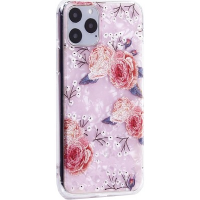 Чехол-накладка пластиковый MItrifON для iPhone 11 Pro (5.8") с силиконовыми бортами Розовый вид №3 - фото 9712