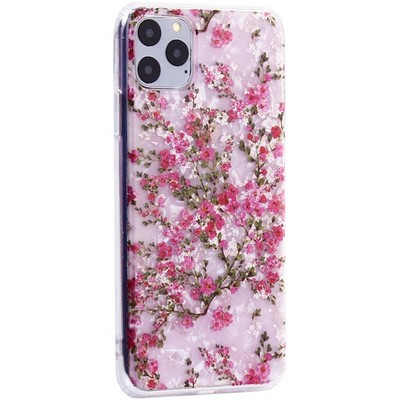 Чехол-накладка пластиковый MItrifON для iPhone 11 Pro Max (6.5") с силиконовыми бортами Розовый вид №2 - фото 9717