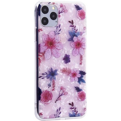 Чехол-накладка пластиковый MItrifON для iPhone 11 Pro Max (6.5") с силиконовыми бортами Розовый вид №4 - фото 9719