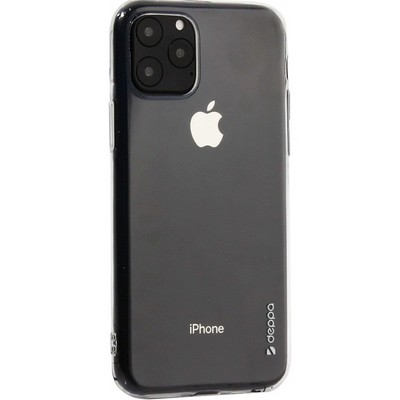 Чехол-накладка силикон Deppa Gel Case D-87224 для iPhone 11 Pro Max (6.5") 1.0мм Прозрачный - фото 9771