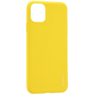 Чехол-накладка силикон Deppa Gel Color Case D-87245 для iPhone 11 (6.1") 1.0мм Желтый - фото 9776