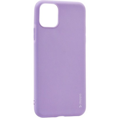 Чехол-накладка силикон Deppa Gel Color Case D-87250 для iPhone 11 Pro Max (6.5") 1.0мм Лавандовый - фото 9784