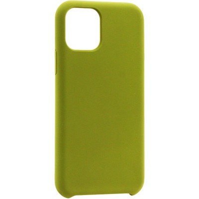 Чехол-накладка силикон Deppa Liquid Silicone Case D-87308 для iPhone 11 Pro Max (6.5") 1.5мм Оливковый - фото 9808