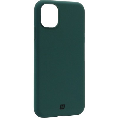 Чехол-накладка силикон Momax Silky & Soft Silicone Case для iPhone 11 (6.1") Зеленый - фото 9853