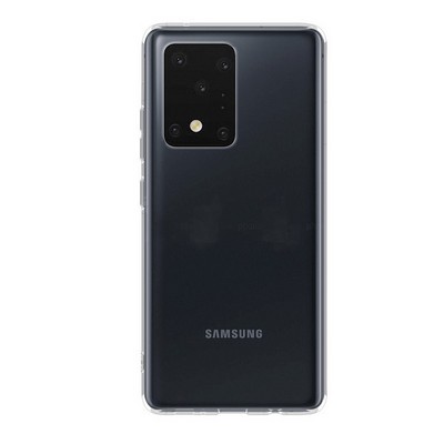 Чехол-накладка силикон Deppa Gel Case Basic D-87473 для Samsung S20 Ultra Прозрачный - фото 10138