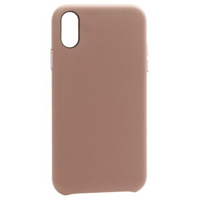 Чехол-накладка кожаная KZDOO Noble Collection (PC+PU) для Iphone XR (6.1") Розовый песок - фото 10298