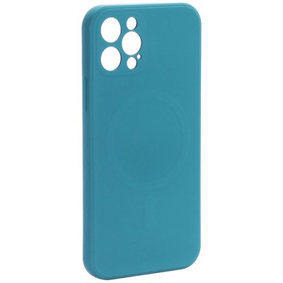 Чехол-накладка силиконовая J-case Creative Case Liquid Silica Magic Magnetic для iPhone 12 Pro (6.1") Зеленый - фото 11047