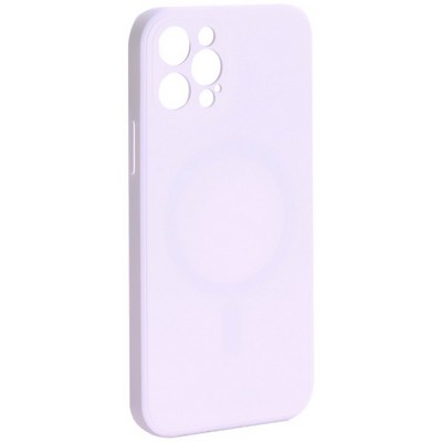 Чехол-накладка силиконовая J-case Creative Case Liquid Silica Magic Magnetic для iPhone 12 Pro (6.1") Белый - фото 11049