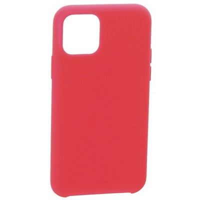 Накладка силиконовая MItrifON для iPhone 11 Pro (5.8") без логотипа Bright pink Ярко-розовый №47 - фото 11137