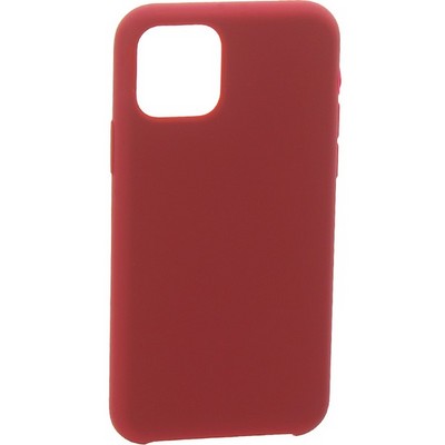 Накладка силиконовая MItrifON для iPhone 11 Pro (5.8") без логотипа Maroon Бордовый №52 - фото 11144