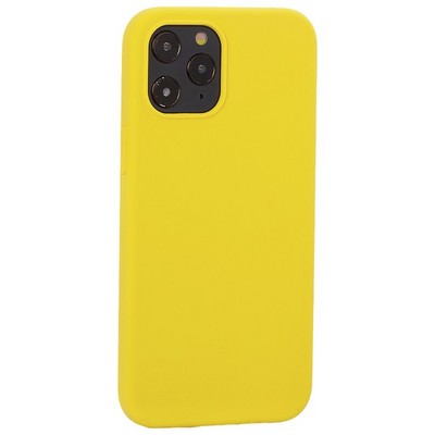 Накладка силиконовая MItrifON для iPhone 14 Pro (6.1") без логотипа Yellow Желтый №4 - фото 36344