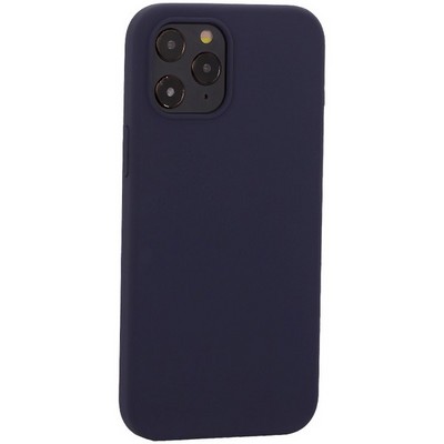 Накладка силиконовая MItrifON для iPhone 14 Pro (6.1") без логотипа Midnight Blue Темно-синий №8 - фото 36347