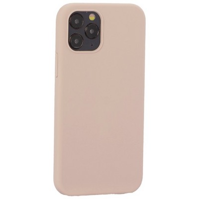 Накладка силиконовая MItrifON для iPhone 12/ 12 Pro (6.1") без логотипа Pink sand Розовый песок №19 - фото 11209