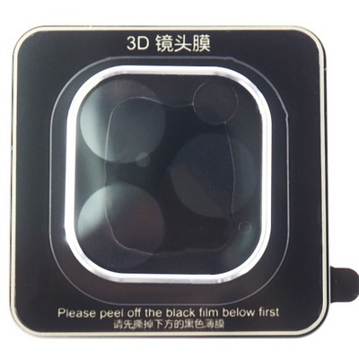 Стекло защитное TOTU для основной камеры iPhone 11 Pro (5.8")/ 11 Pro MAX (6.5") ABiP-036 Серебристое - фото 4489