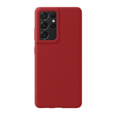 Чехол-накладка силикон Deppa Liquid Silicone Pro Case D-870017 для Samsung S21 Ultra Красный - фото 11076