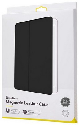 Чехол-книжка Baseus Simplism Magnetic Leather Case для iPad Air (10.9") 2020г. (LTAPIPD-GSM01) Черный - фото 11500