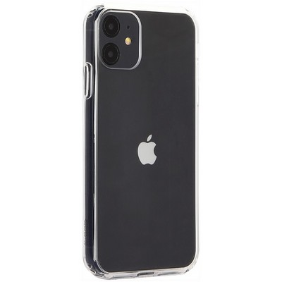 Чехол-накладка пластиковая KZDOO Guardian для Iphone 11 (6.1") с усиленными силиконовыми бортами Прозрачная - фото 12958