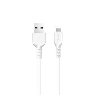 Дата-кабель USB Hoco X20 Flash Lightning (2.0 м) Белый - фото 13054