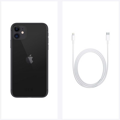 Смартфон Apple iPhone 11 64 ГБ, черный - фото 13246 Смартфон Apple iPhone 11 64 ГБ, черный - фото 13246