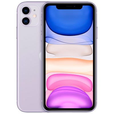 Смартфон Apple iPhone 11 256 ГБ, фиолетовый - фото 13363