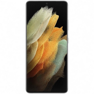 Смартфон Samsung Galaxy S21 Ultra 5G 12/256 ГБ, Серебряный фантом - фото 15252