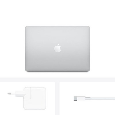 Ноутбук Apple MacBook Air 13 Late 2020 (Apple M1, 8Gb, 256Gb SSD) MGN93, серебристый - фото 42642
