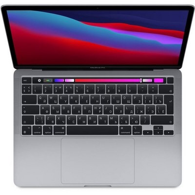Ноутбук Apple MacBook Pro 13 Late 2020 (Apple M1/8Gb/256Gb SSD) MYD82, серый космос - фото 16982