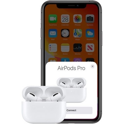 Беспроводные наушники Apple AirPods Pro MWP22, белый - фото 17345