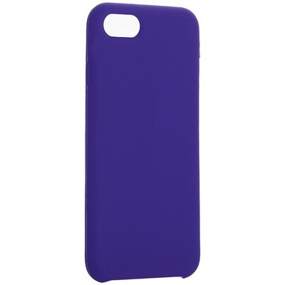 Накладка силиконовая MItrifON для iPhone SE (2020г.)/8/ 7 (4.7") без логотипа Ультра-Фиолетовый №30 - фото 17459