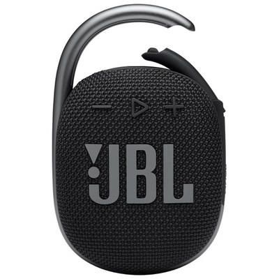 Портативная акустика JBL Clip 4, черный - фото 17904