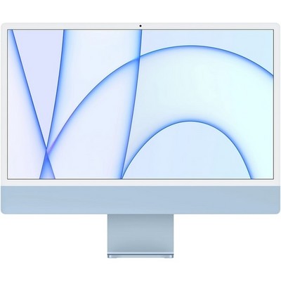 Моноблок Apple iMac 24" Retina 4,5K 2021 (Apple M1, 8-Core CPU, 8-Core GPU, 16 Гб, 256 Гб SSD), синий - фото 19452
