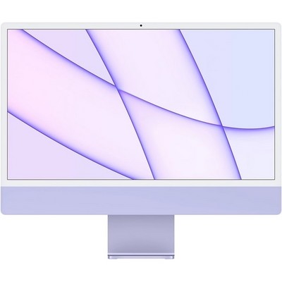 Моноблок Apple iMac 24" Retina 4,5K 2021 (Apple M1, 8-Core CPU, 8-Core GPU, 16 Гб, 256 Гб SSD), фиолетовый - фото 19317
