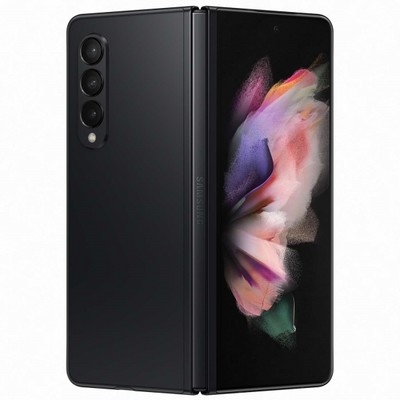 Смартфон Samsung Galaxy Z Fold3 12/512 ГБ RU, Черный - фото 23871