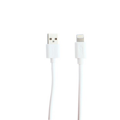 USB дата-кабель BoraSCO B-21972 charging data cable 2A Lightning (2.0 м) Белый - фото 5467
