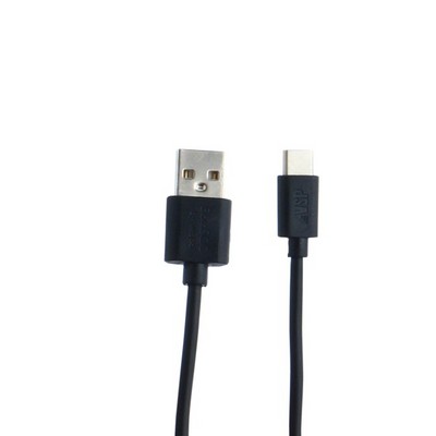 USB дата-кабель BoraSCO B-21974 charging data cable 2A Type-C (витой 2.0 м) Черный - фото 5471