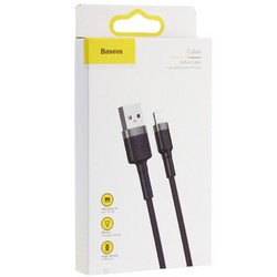 USB дата-кабель Baseus Cafule cable for Lightning (CALKLF-BG1) (1.0 м) Черный