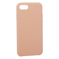 Накладка силиконовая MItrifON для iPhone SE (2020г.)/8/ 7 (4.7") без логотипа Pink sand Розовый песок №19