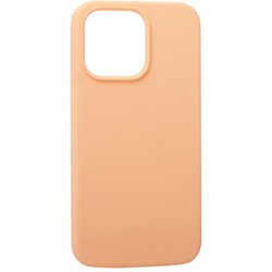 Накладка силиконовая MItrifON для iPhone 13 Pro (6.1&quot;) без логотипа Персиковый