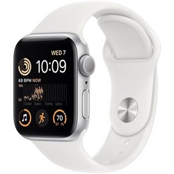 Умные часы Apple Watch SE 2022, 40 мм, корпус из алюминия серебристого цвета MNJV3