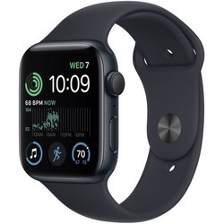 Умные часы Apple Watch SE 2022, 44 мм, корпус из алюминия цвета «тёмная ночь» MNK03