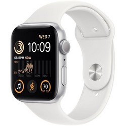 Умные часы Apple Watch SE 2022, 44 мм, корпус из алюминия серебристого цвета MNK23