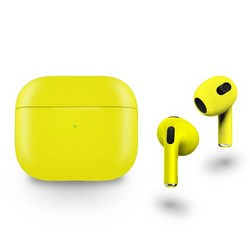Беспроводные наушники Apple AirPods 3 Custom матовый, Жёлтый