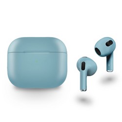 Беспроводные наушники Apple AirPods 3 Custom матовый, Серо-голубой